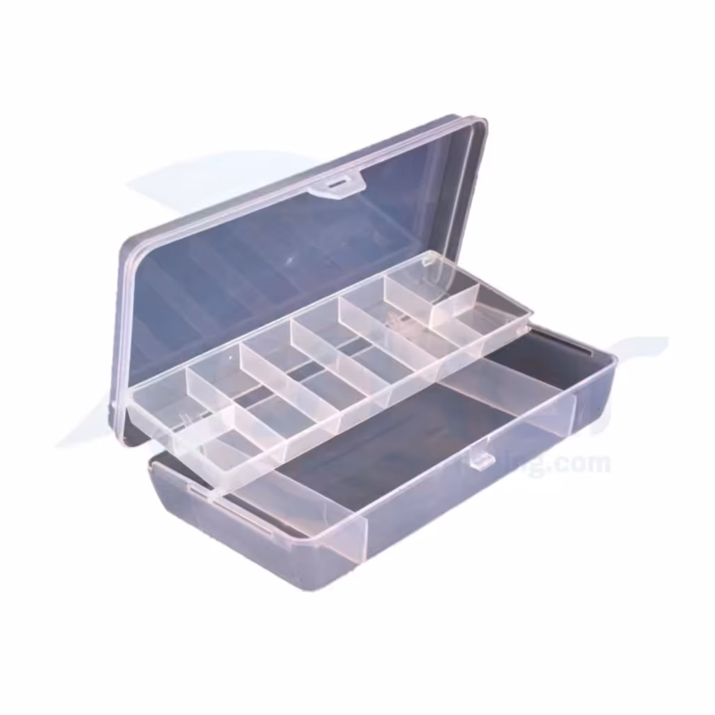 جعبه قطعات کشویی دوطبقه

