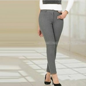 شلوار زنانه گاباردین ترک قد نود