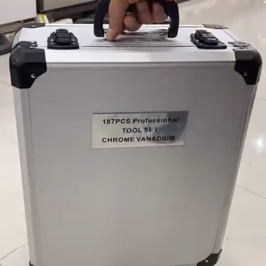 سرویس ابزار 187 پارچه چمدانی