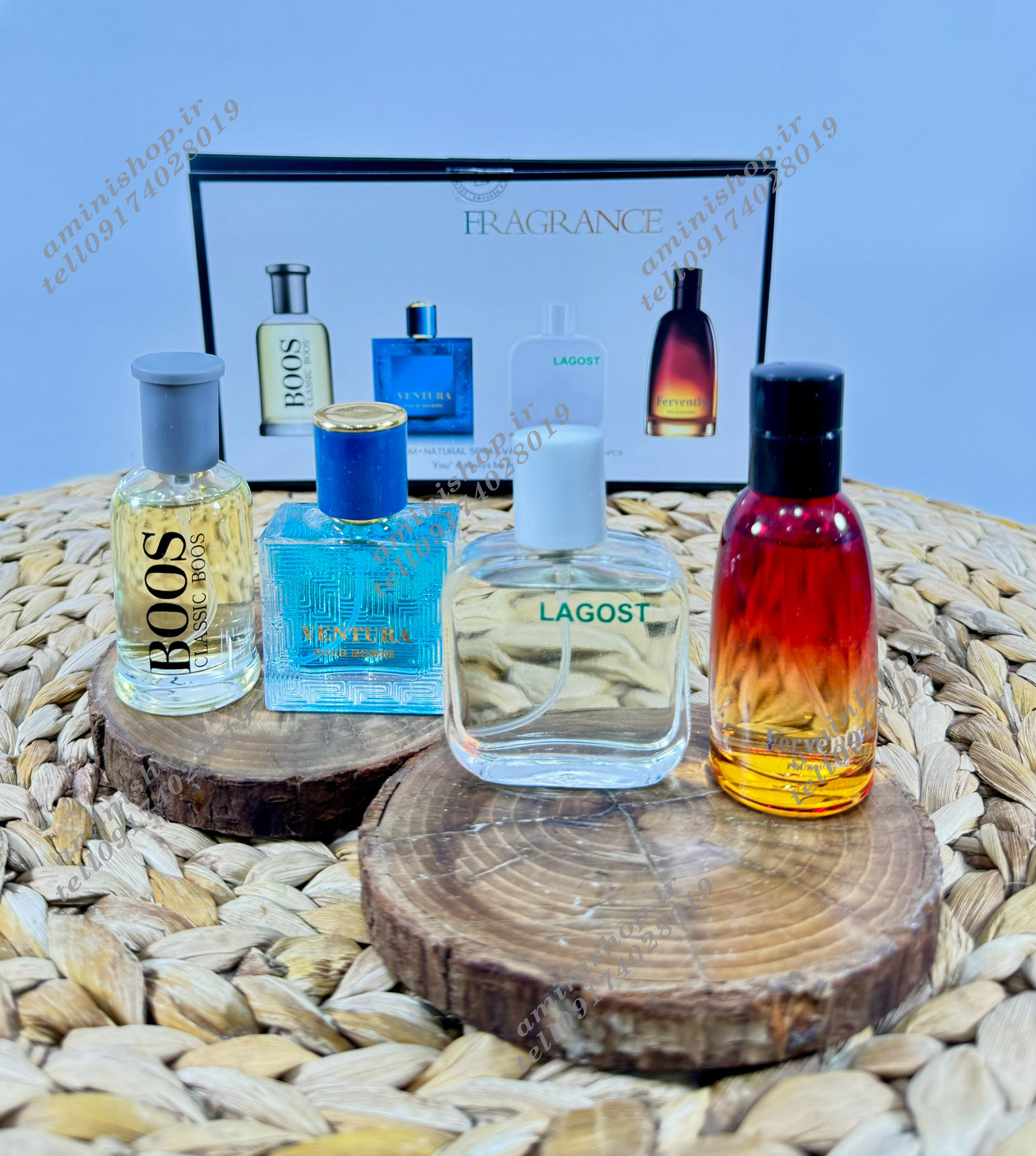 پک عطر 4تایی مردانه 25میل کادویی