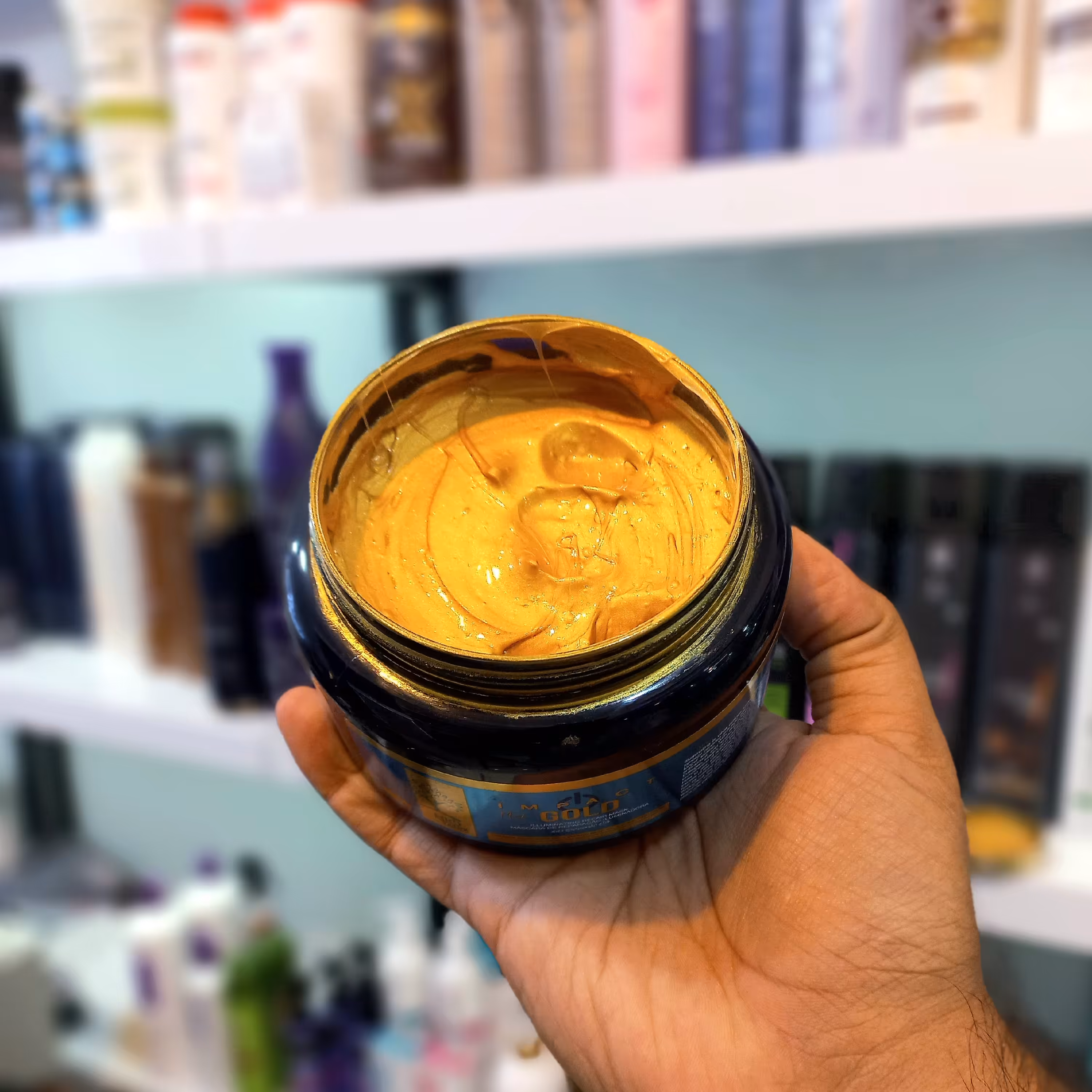 ماسک ایمپکت گلد 450 گرمی  پرایم ماسک مو عنکبوتی طلایی پرایم 