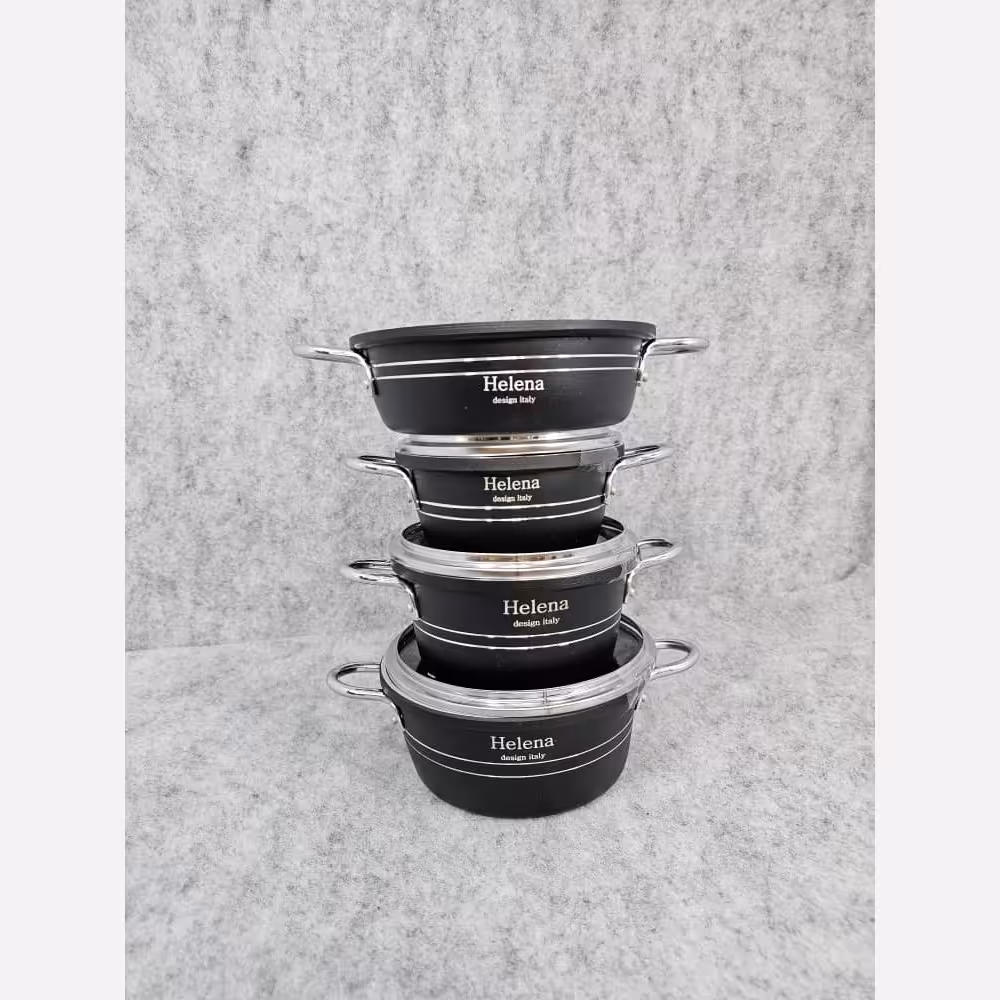 سرویس دانشجویی 7پارچه هلنا دسته طلایی (ارسال رایگان)