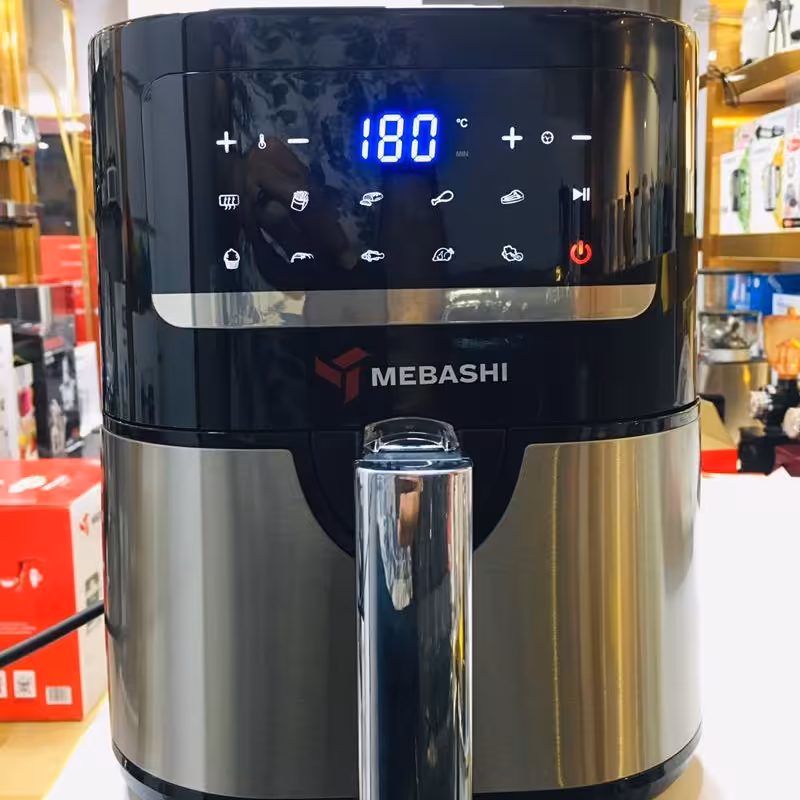 سرخ  کن بدون روغن مباشی 4.5  لیتری 984  سبد تفلون جداشونده توان 1600 وات پنل لمسی