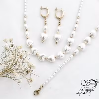 سرویس ژوپینگ مروارید قلبی کد 17567