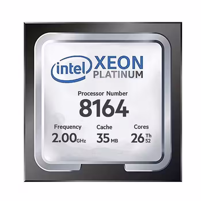 CPU مدل Xeon Platinum 8164 برند Intel