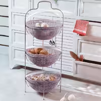 جاسیب زمینی پیاز سه طبقه مانیا مدل گرد