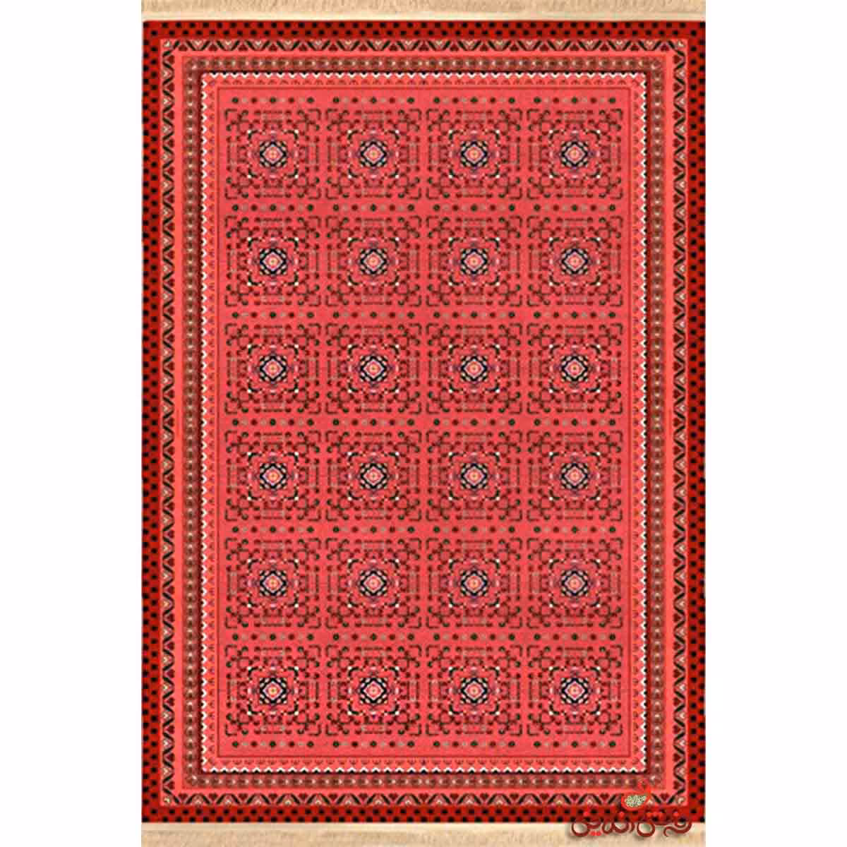 فرش ماشینی کلاریس کلکسیون گبه کد 100312