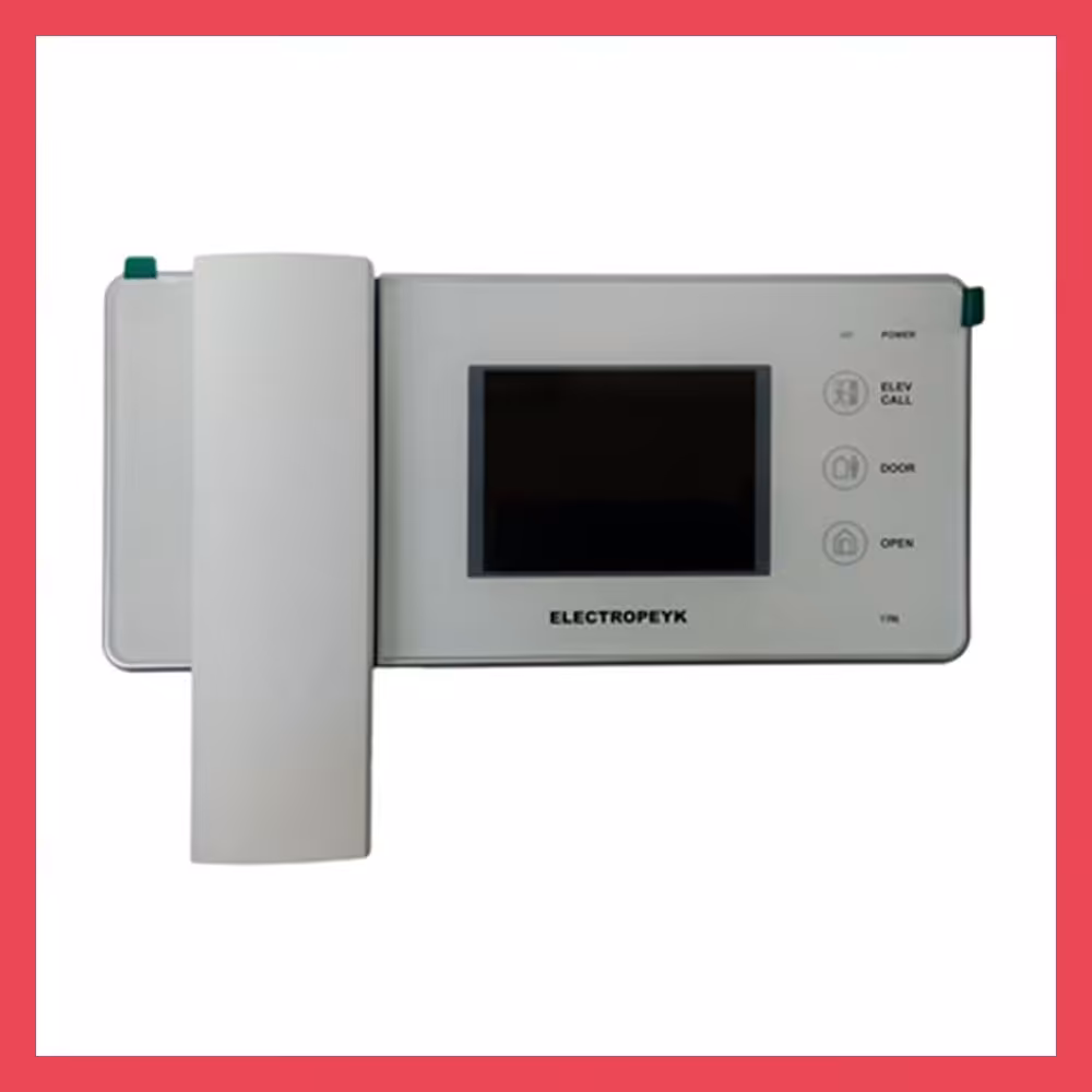 آیفون تصویری الکتروپیک مدل  1196  رنگ سفید