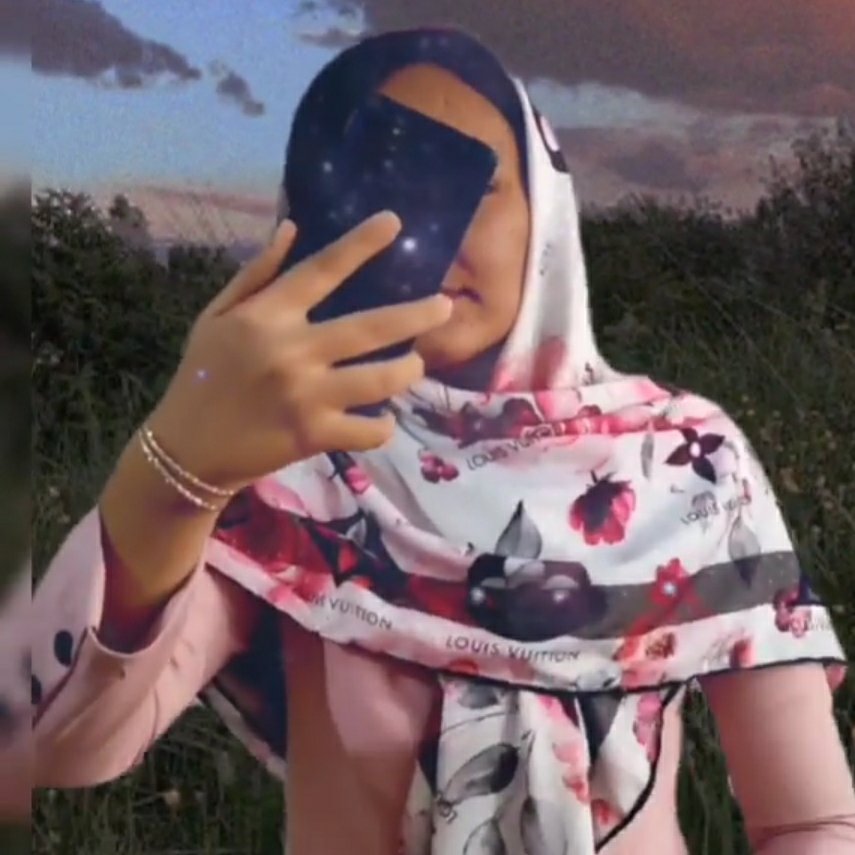 روسری طرح دار( نخی)