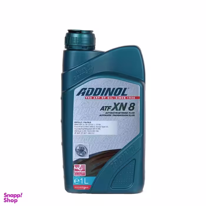 روغن گیربکس اتوماتیک آدینول مدل ATF XN8 حجم 1 لیتر