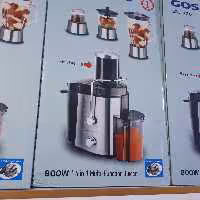 آبمیوه گیری 4کاره کد726 مخلوط کن آسیاب خردکن و آبمیوه گیری  تیغه فلزی