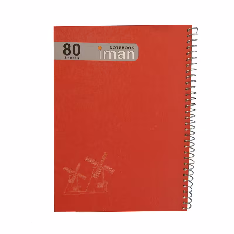 دفتر مشق 80 برگ ایمان مدل M80