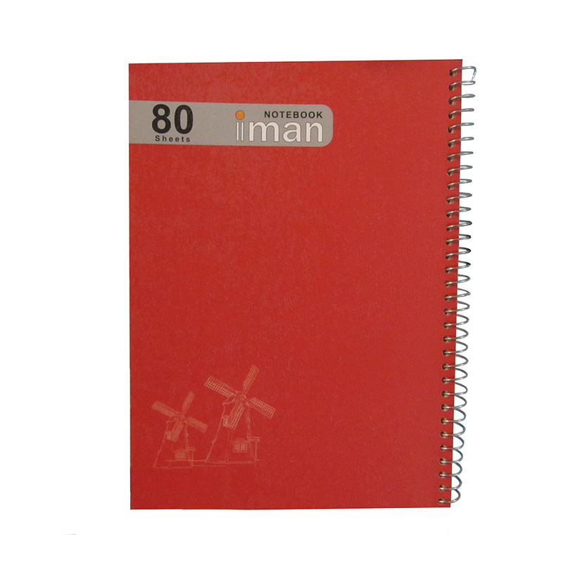 دفتر مشق 80 برگ ایمان مدل M80