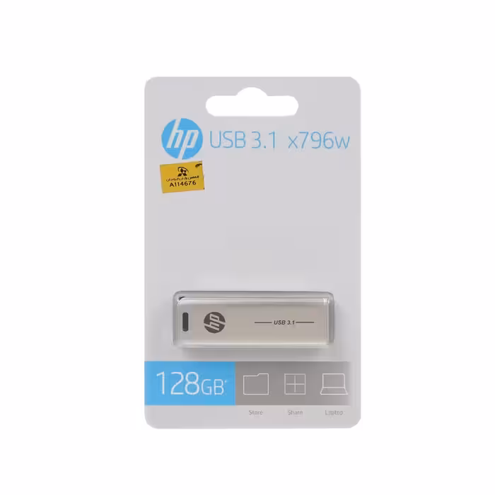 فلش 128 گیگ hp با گارانتی ایرانیان