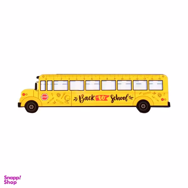 خط کش 16 سانتی متری مدل اتوبوس فانتزی