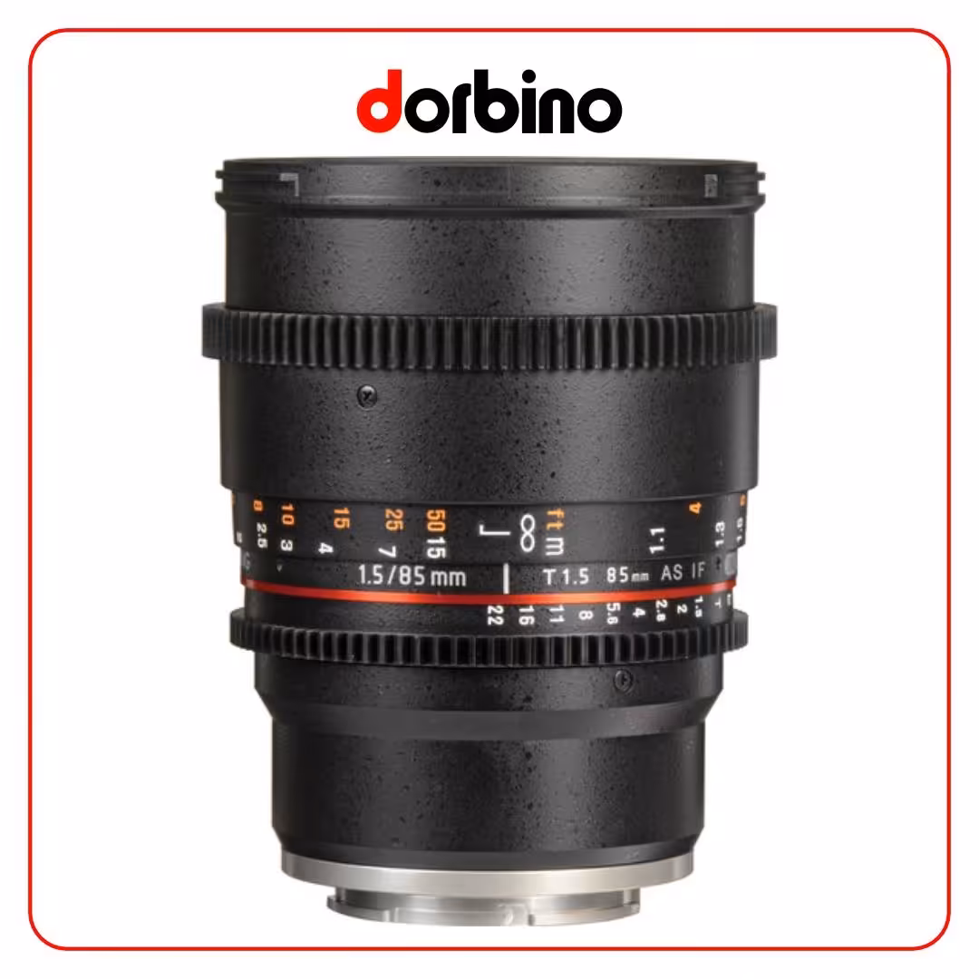 لنز سامیانگ Samyang 85mm f/1.4 Aspherical IF Lens for Sony E-Mount Cameras - فروشگاه دوربین دوربینو