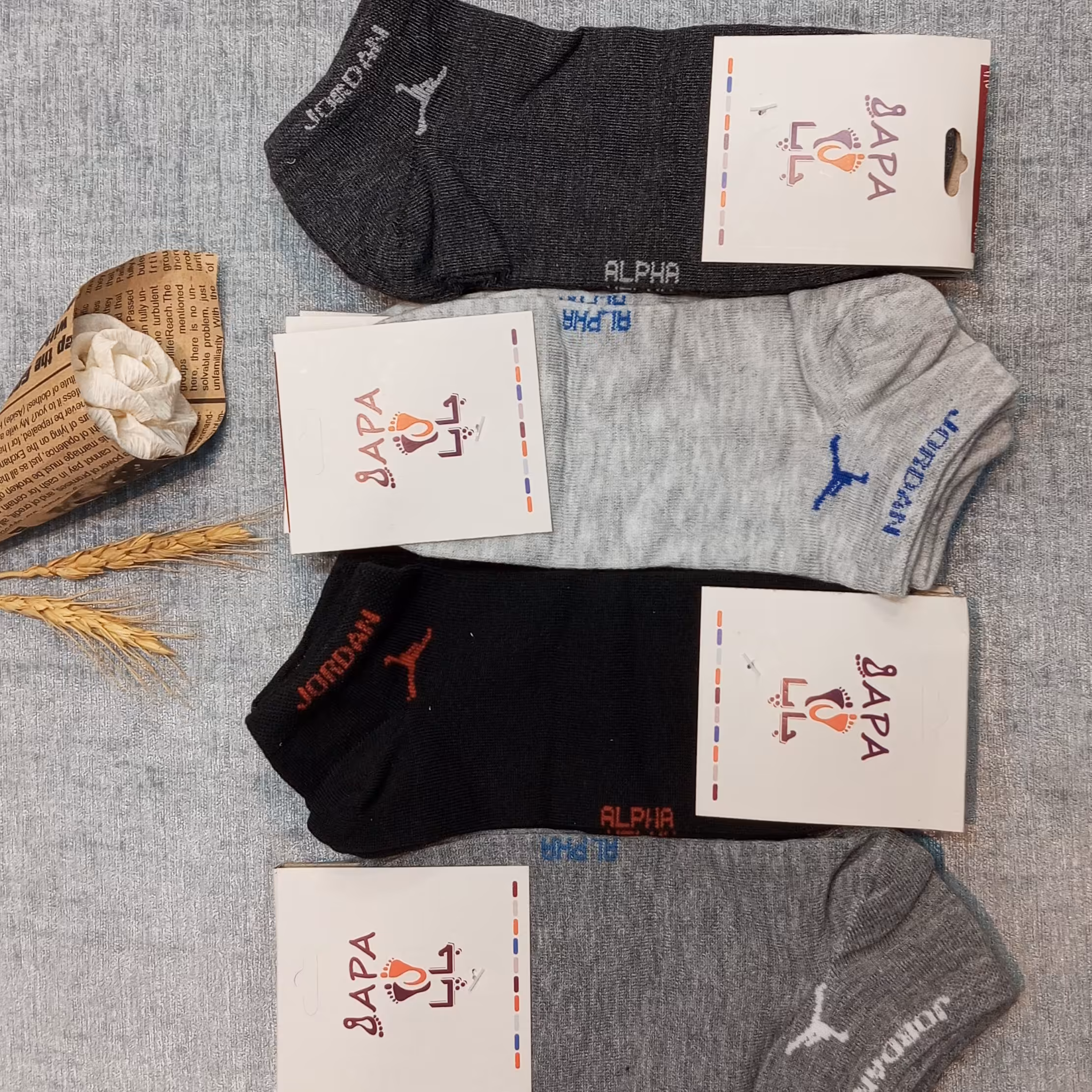 جوراب مچی نخی اسپرت..قیمت جین12تایی95000