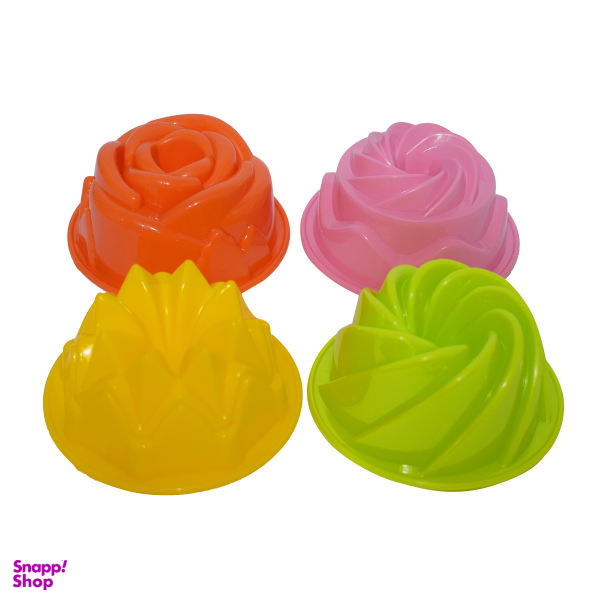 قالب ژله کد 001 بسته 4 عددی