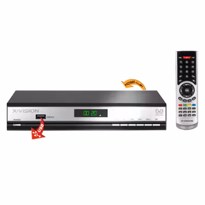 گیرنده دیجیتال تلویزیون ایکس ویژن ایکس دی وی بی 363