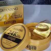 ماسک زیر چشم گوانجینگ مدل 24K وزن 200 گرم بسته 60 عددی