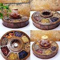 باکس چوبی تی بگ وارمردار دایره ای 