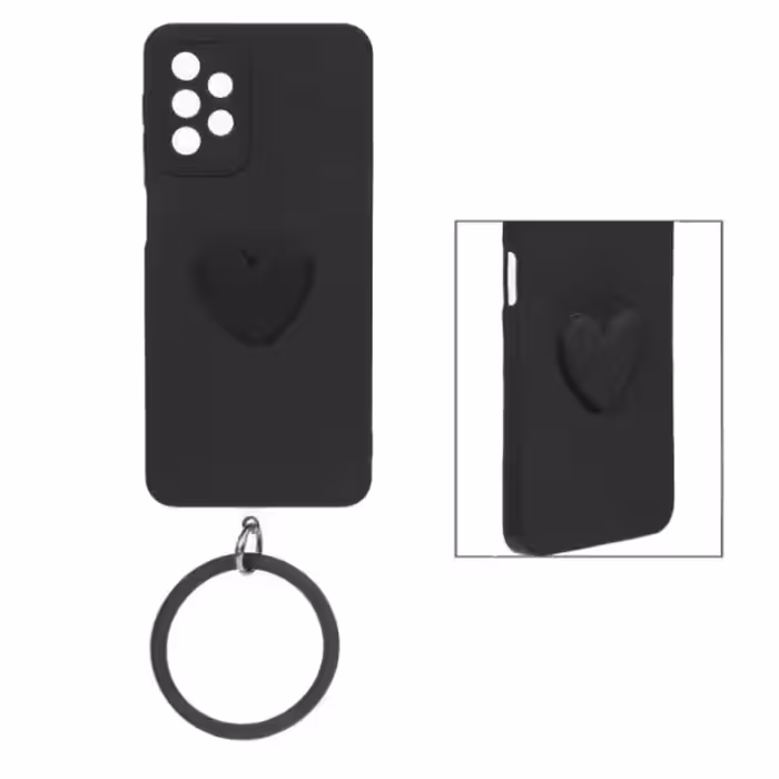 قاب گوشی Pro Camera قلبی النگویی برای Samsung A13-4G