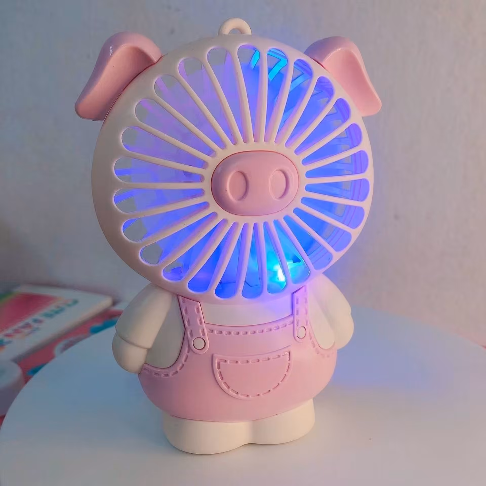 مینی فن عروسکی چراغدار. مینی پنکه فانتزی