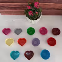 پیاله تنقلات خوری گلین بسته 6 عددی