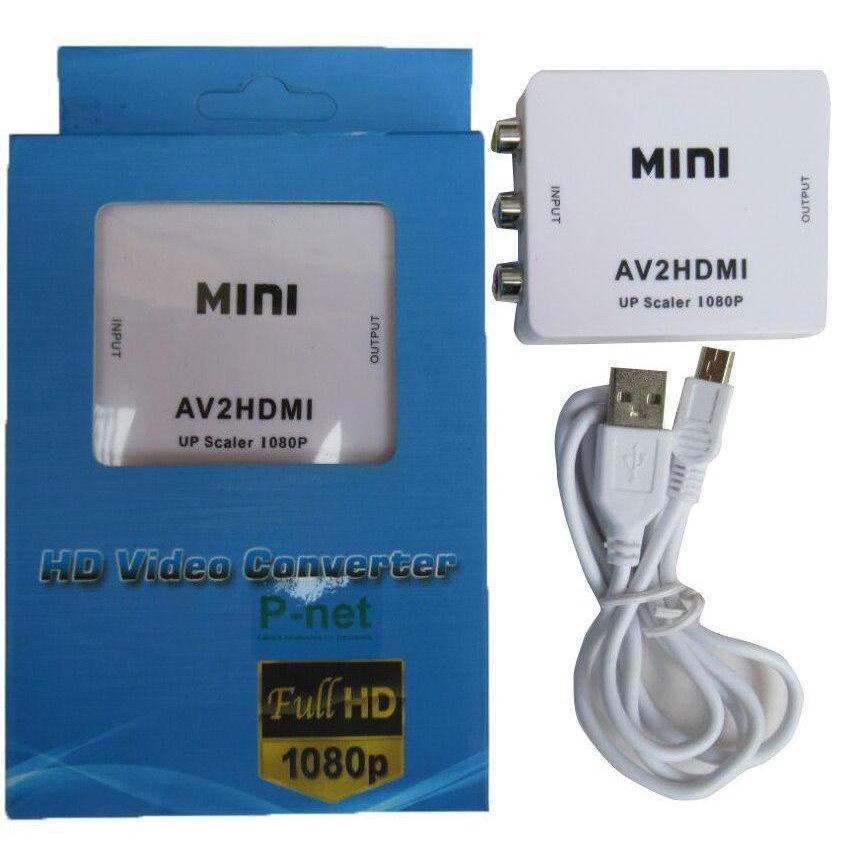 تبدیل AV FULL HD به HDMI پک آبی