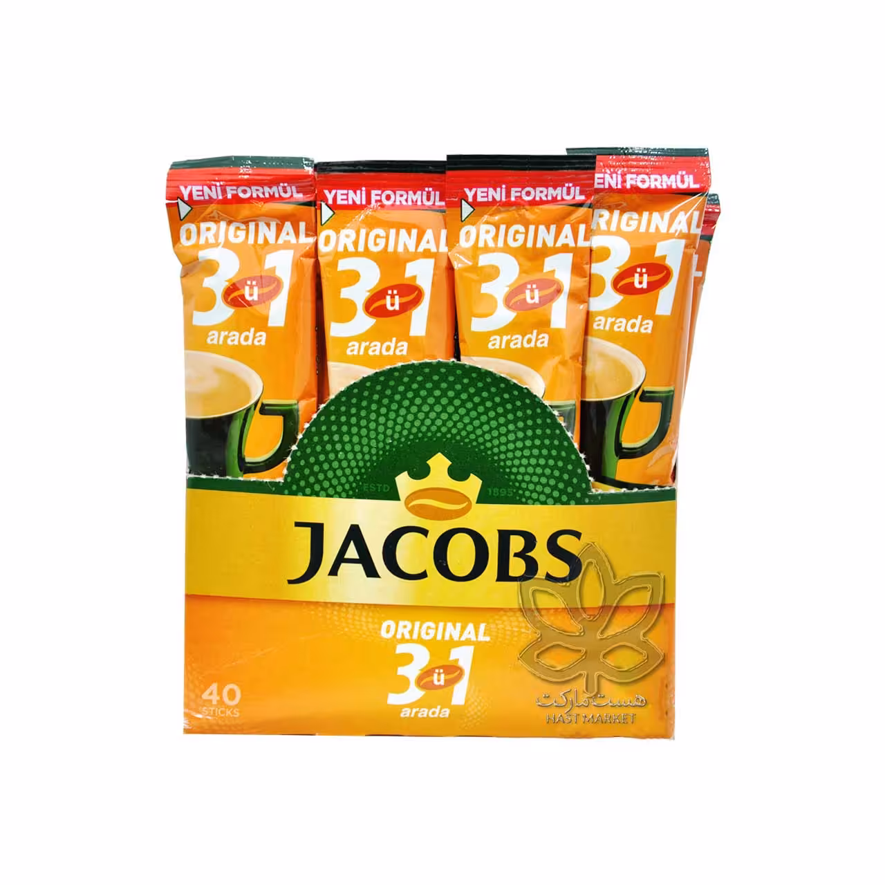 قهوه فوری 3 در 1 ساشه ای آرادا 16 گرم جاکوبز - jacobs
