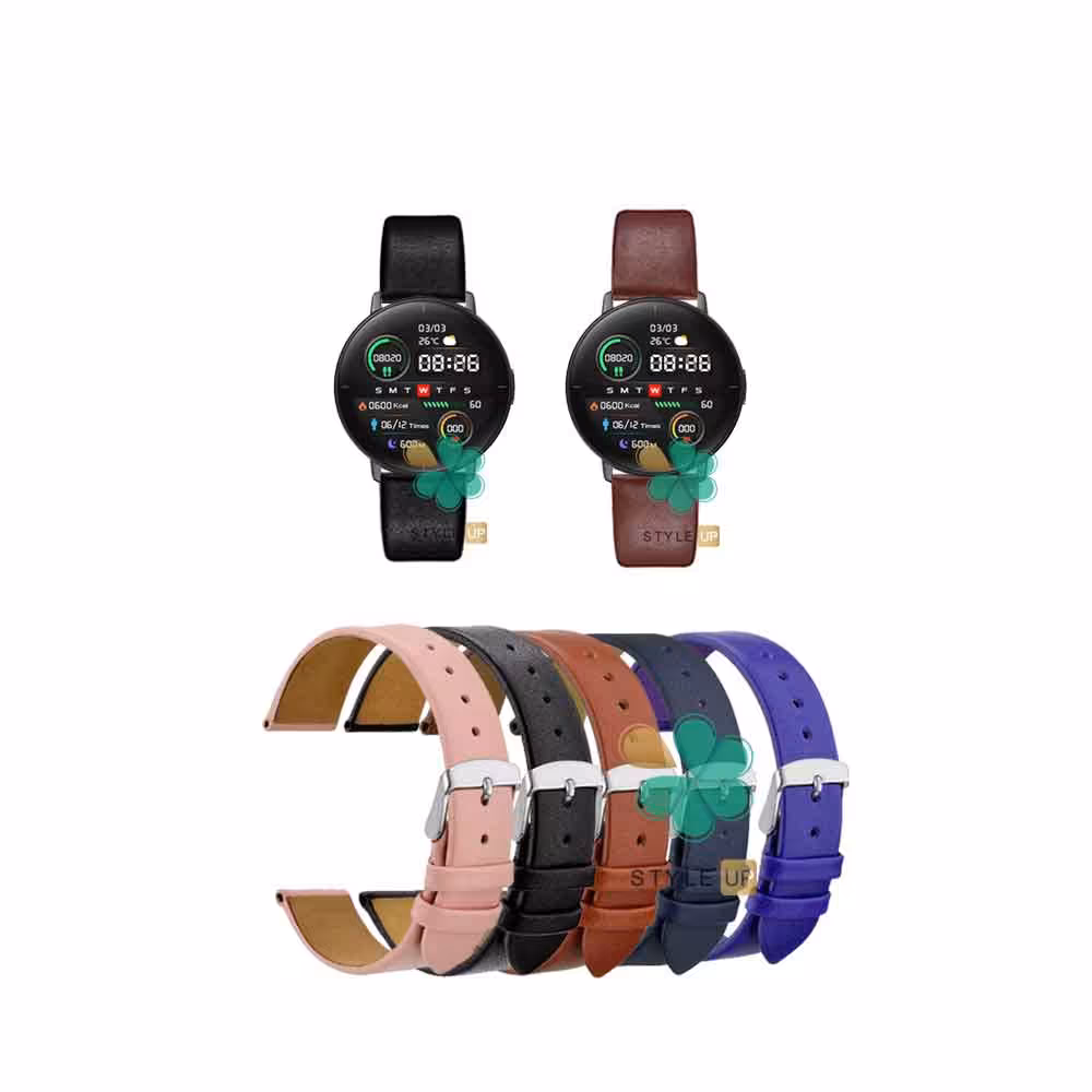 بند ساعت شیائومی Xiaomi MiBro Lite مدل Fancy Leather