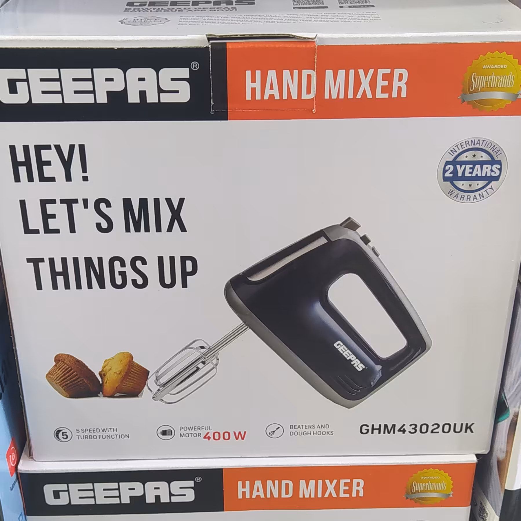 همزن دستی حرفه ای جیپاس مدل 43020