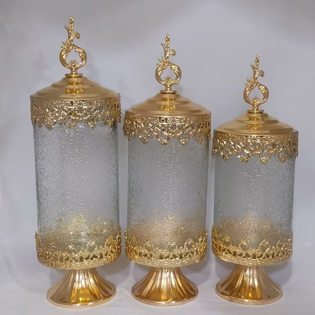 شکلات خوری 3تایی طلایی