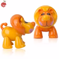 اسباب بازی مفصلی طرح شیر بی بی فور لایف Baby4life