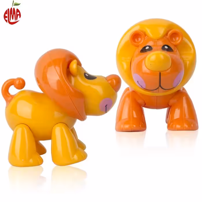 اسباب بازی مفصلی طرح شیر بی بی فور لایف Baby4life