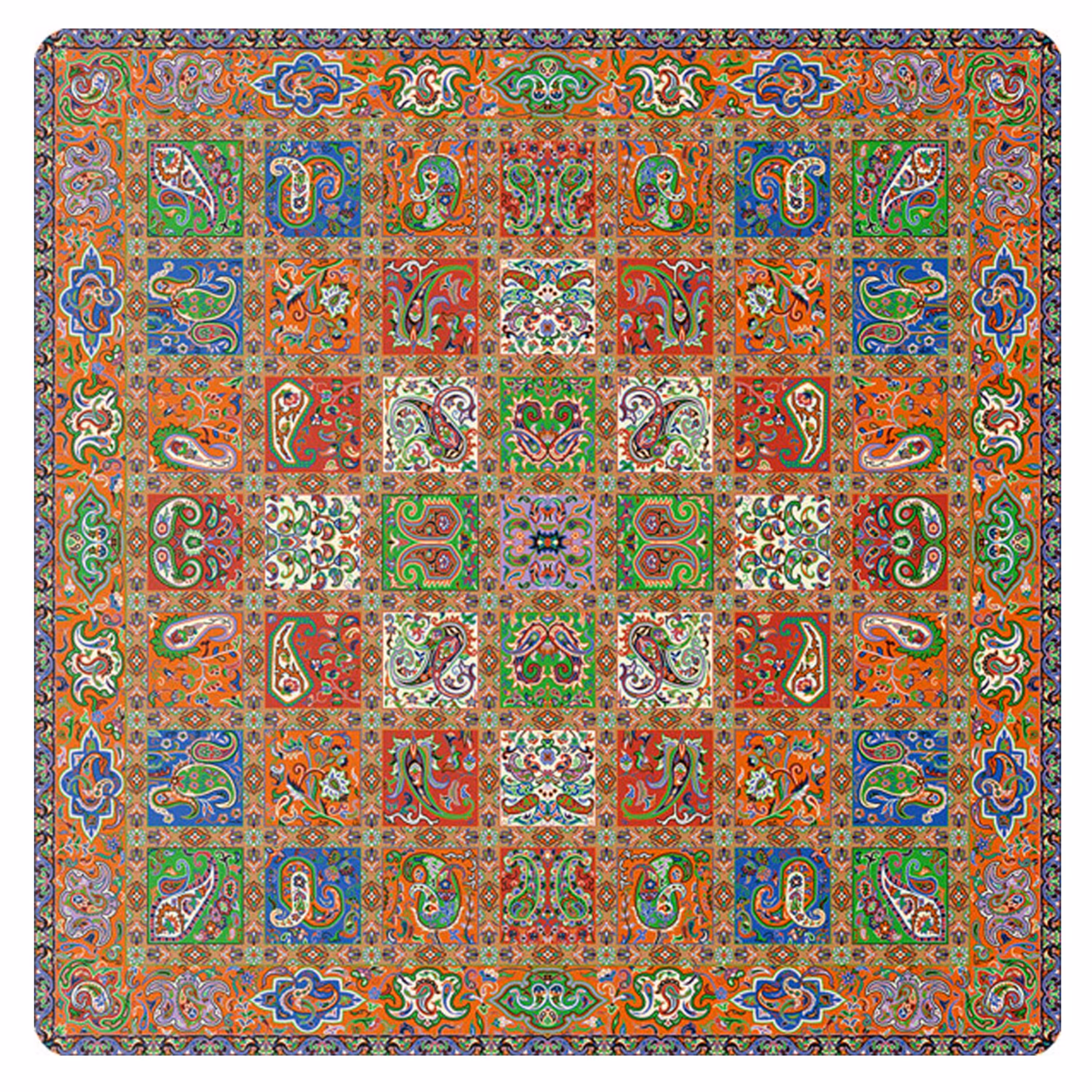 ترمه حسینی یزد یک در یک طرح امپراطور کد1006