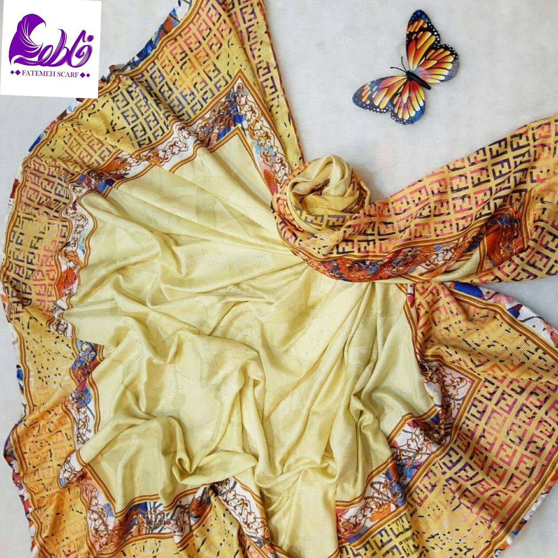 روسری نخی مجلسی