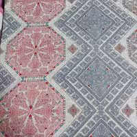 پارچه ملافه آنجل طرح قصر تمام پنبه عرض 2.40