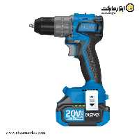 دریل شارژی چکشی نووا براشلس لیتیوم 20 ولت مدل 5524