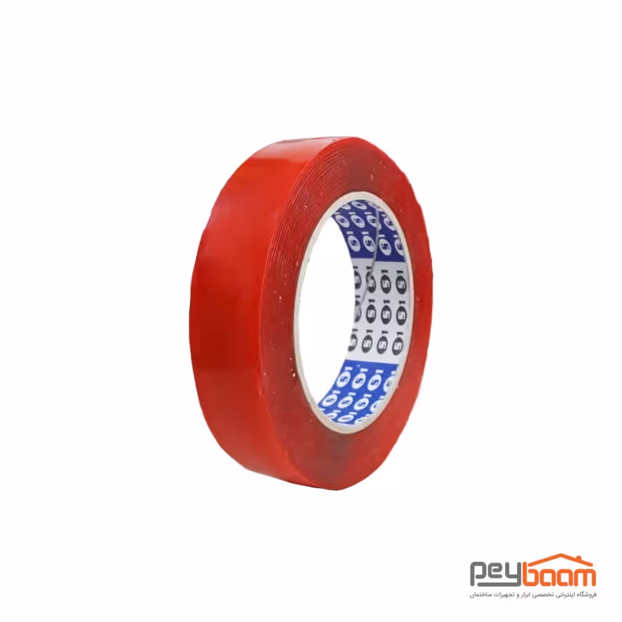 نوار چسب دو طرفه ژله ای S1 پهنای 2 سانتی متر