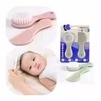 ست شانه و برس کیکابو kikkaboo صورتی