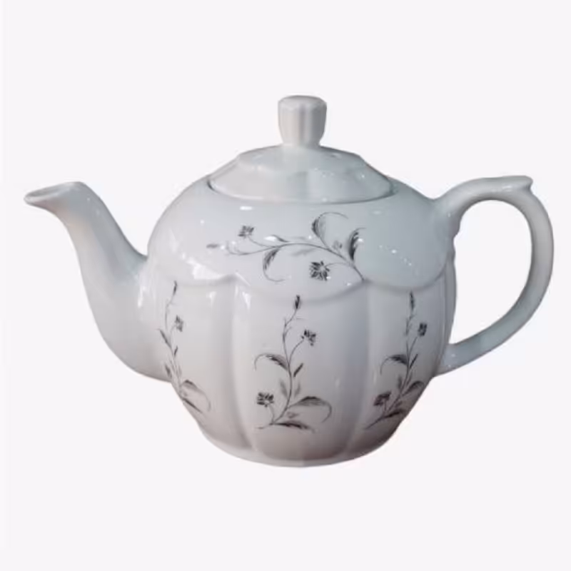 قوری چینی مرجان طرح آناهیتا کد M6