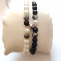 ست دستبند مگنتی عاشقانه(دوستی) مدل کشی و مهره های جذاب