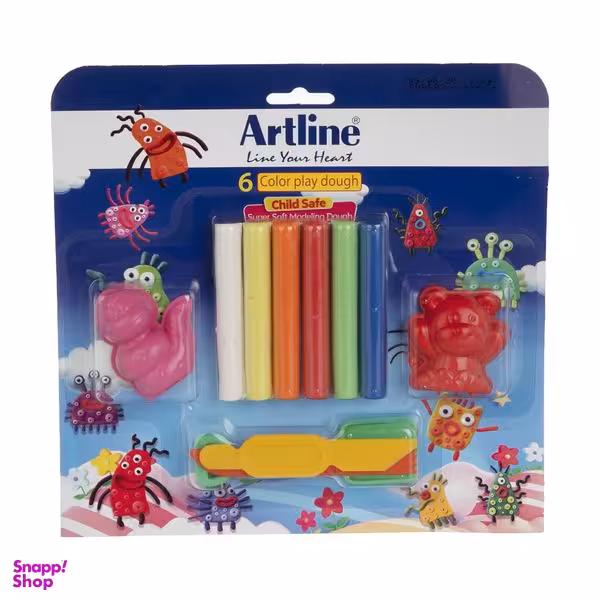 خمیر بازی آرت لاین کد 371 بسته 11 عددی