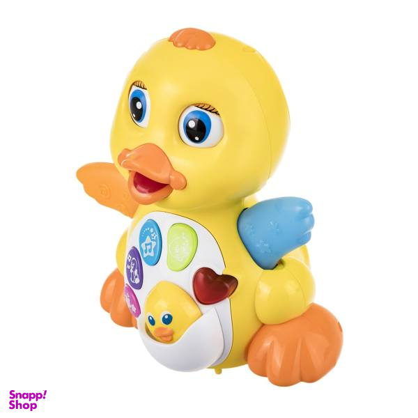 بازی آموزشی هولی تویز مدل EQ Flapping Yellow Duck