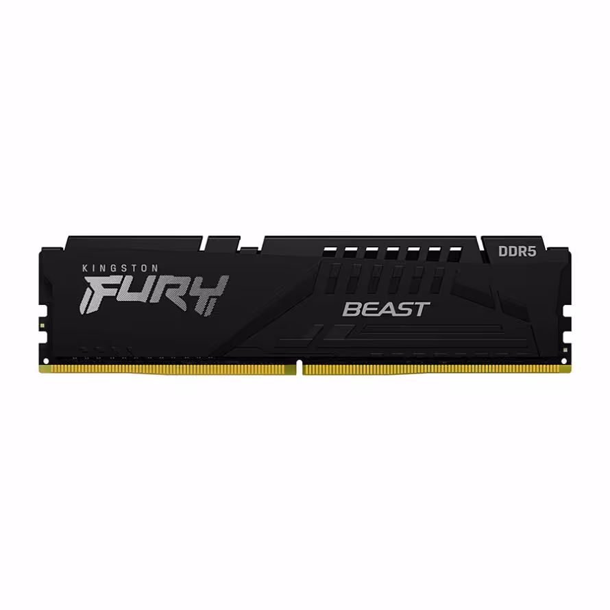 رم دسکتاپ کینگستون RAM KINGSTON DDR5 16GB 5200MHz Fury Beast