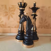 دکوری مهره شطرنج مجموعه سه تایی