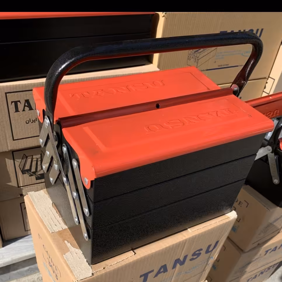 جعبه ابزار  فلزی 30 سانت 3 طبقه