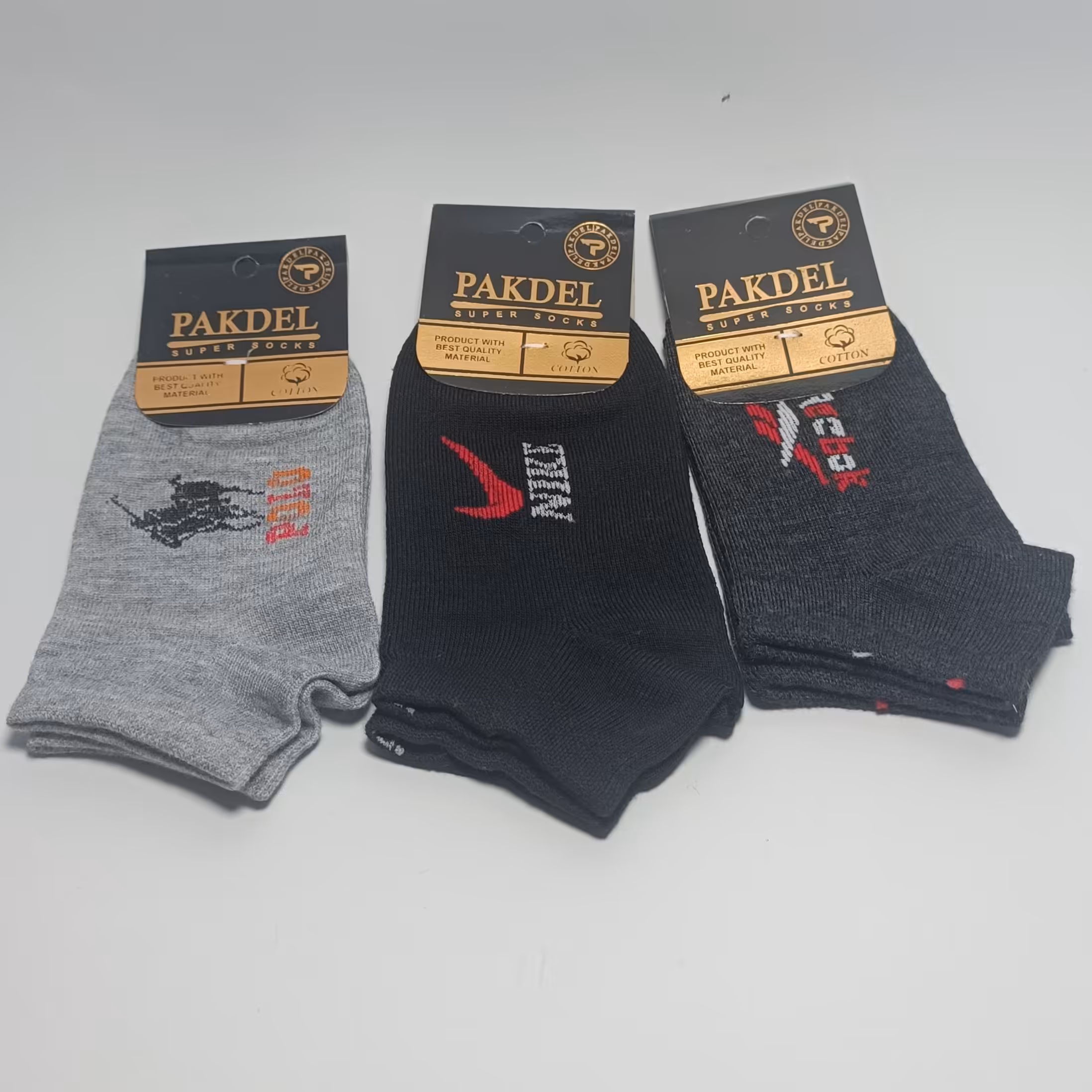 جوراب نیم ساق پسرانه در 4سایز مدل اسپرت فروشگاه آیسان 