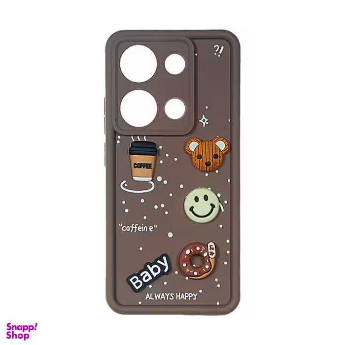 قاب گوشی موبایل مدل عروسکی برجسته کد Solid مناسب برای شیائومی Redmi Note 13 Pro 4G / Poco M6 Pro
